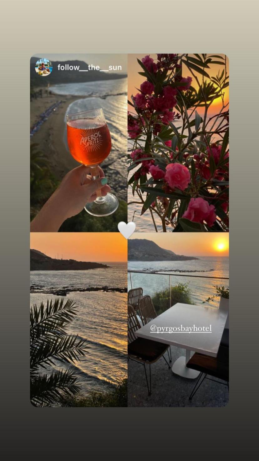 E.J. Pyrgos Bay Hotel Ngoại thất bức ảnh